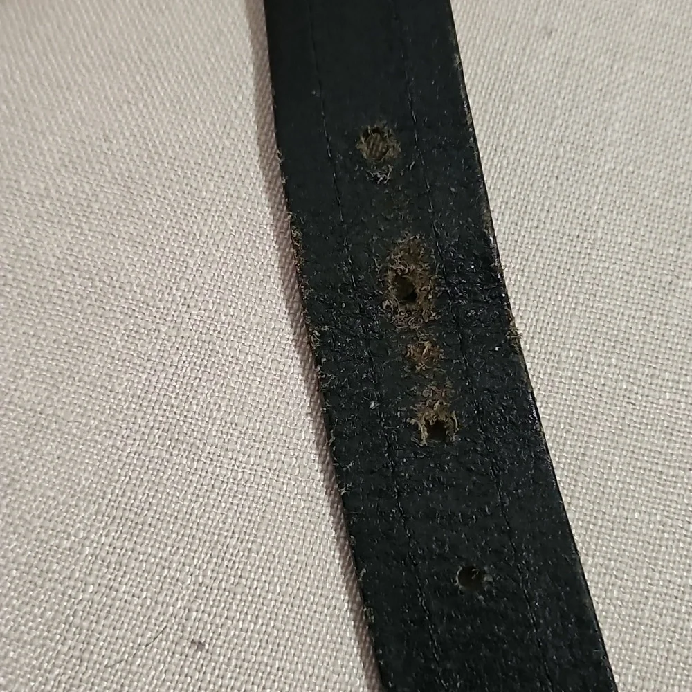 Hugo Boss Men's Ubarto Black Leather Belt 105-40